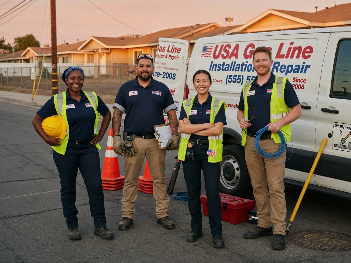 Gas Line Installation company in Brohman, MI